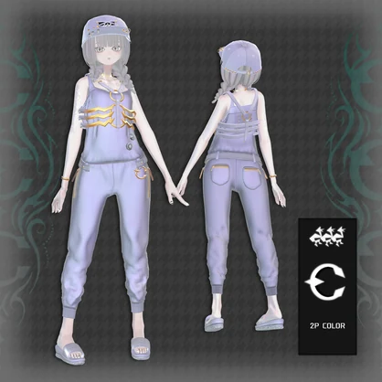 C／オリジナル3Dモデル #C_3D #SiroinoSotai
