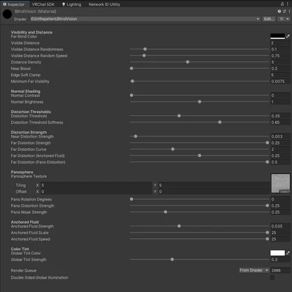 [VRC] Blindness Shader 盲目シェーダー