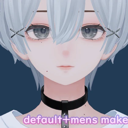 森羅shinra男化粧mens makeup + ブレンドシェイプ一覧(特殊)BlendShapes + 髪色hair color
