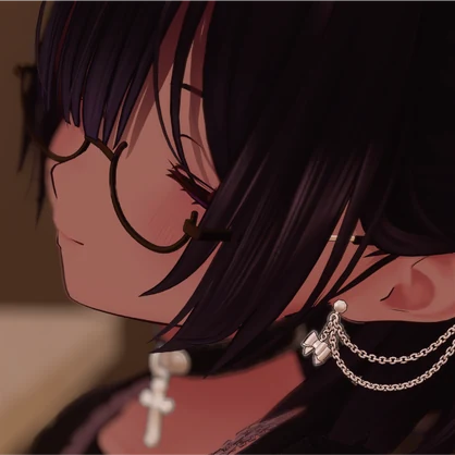 【13アバター対応】フェイクグラス insomnia（インソムニア）【伊達眼鏡】