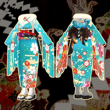 「ウルフェリア」専用【3D衣装モデル】はないちもんめ