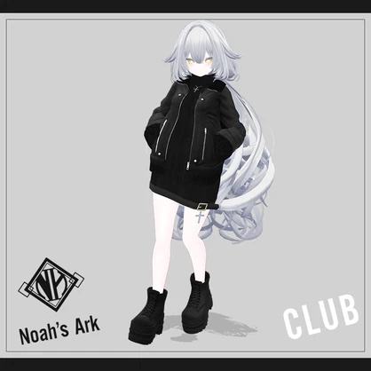 「ルルネ」専用【3D衣装モデル】CLUB