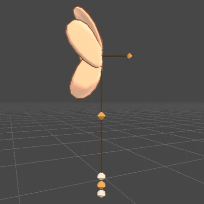 【PB対応】あんずの花ピアス