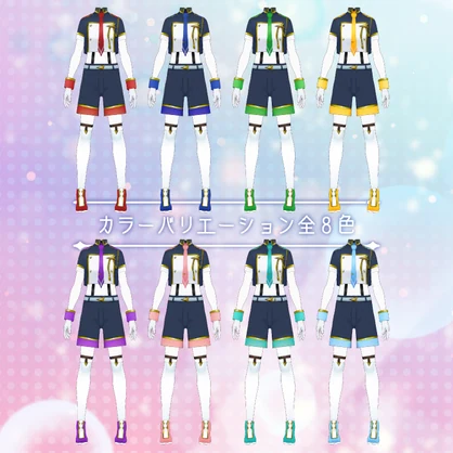 【VRoid】アイドルユニット衣装