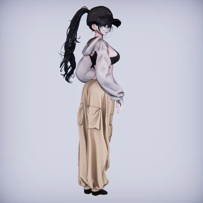 [Shinra - 森羅] Baggy cargo pants