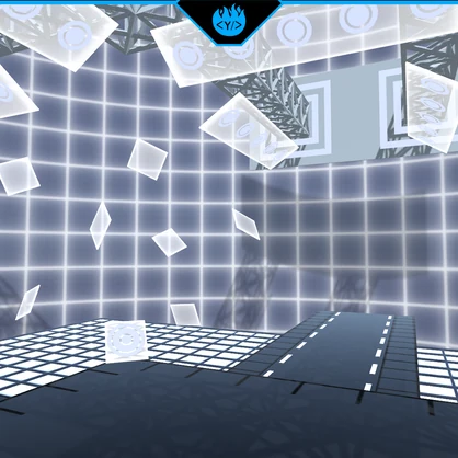 [VRMLiveViewer GLB] Cross Crystal LiveStage