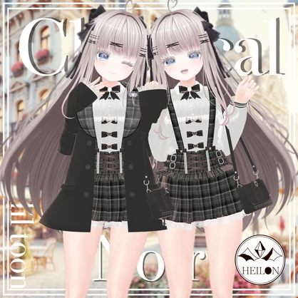【9アバター対応】Classical Noir