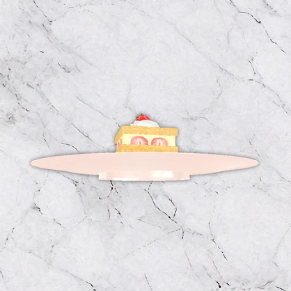 3Dモデル Strawberry Millefeuille（いちごのミルフィーユ）