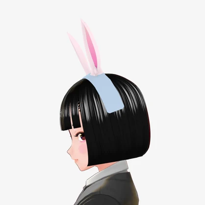 [FBX] うさ耳カチューシャ🪙