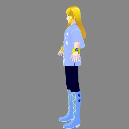 【VRoid/VRM】レイス・ルイス【オリジナル3Dモデル/キャラクター】