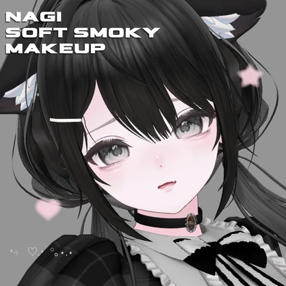 【凪專用】Nagi Soft Smoky Makeup | (PNG/PSD)