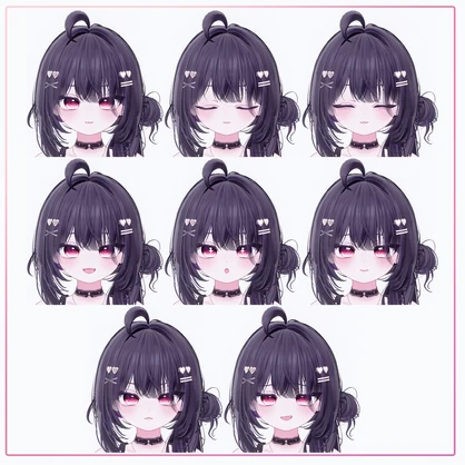 【ショコラ】♡ Chocolat ♡ Luminous Elegance Makeup 💄.& Face Animation ・