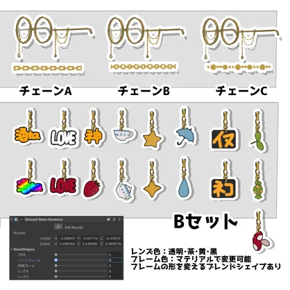 めがねセット