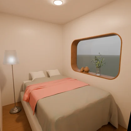 【Blender】 スマートタイニーホーム　Smart Tiny Home