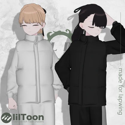 【lapwing対応】Down jacket