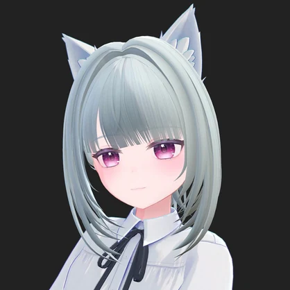 バンスクリップポニーテール【10アバター対応】【VRChat】