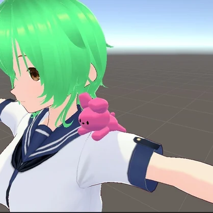 【VRCアクセサリー】【ストグラ】ストグラの人が付けがちなウサギ