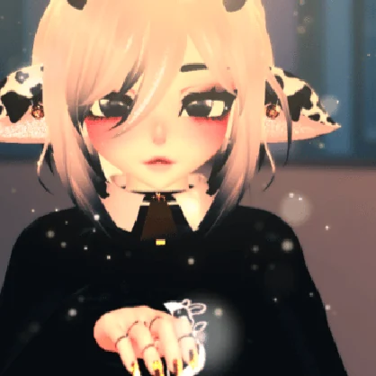 School Girl Moo Moo🐮 | VRCFT | PC + QUEST | GOGOLOCO