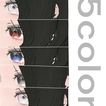 【Lowtus対応】hoshiannu_gradation eye texture