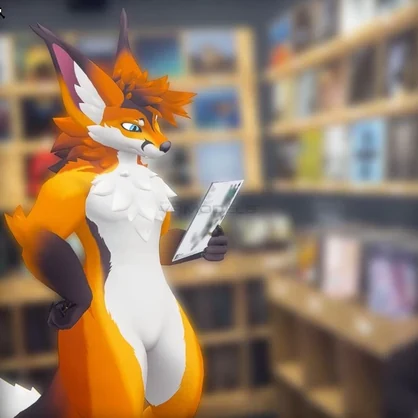 Vulper ( Fire Species ) [ VRChat Avatar Base ]