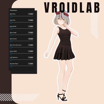 リリミント Riri-Mint | Vroid Outfit Set