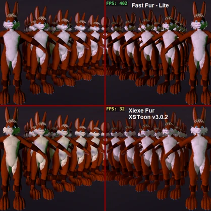 Warren's Fast Fur Shader