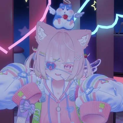 ふたごいちごヘアーアクセサリー