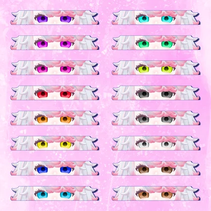 【Free有】もなと Eye＆Tongue TextureセットPack【もなと-monato-専用】
