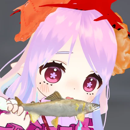 鮎【VRChat想定】