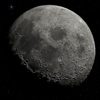 月 the moon
