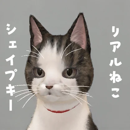 リアルねこシェイプキー