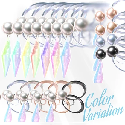 【Lasyusha対応】Permeation_earring