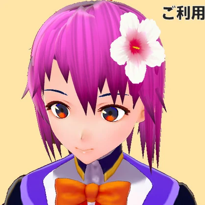 ハイビスカスの花飾り
