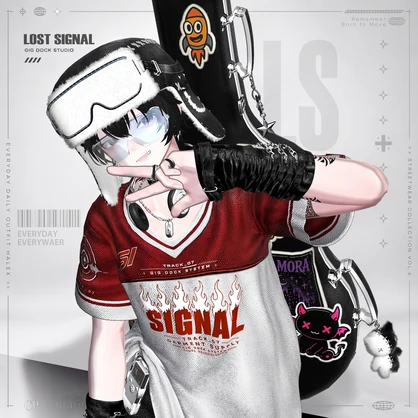 【SALE】 🎧 TRACK_07 ✦GIG DOCK✧ for Men「12アバター対応」