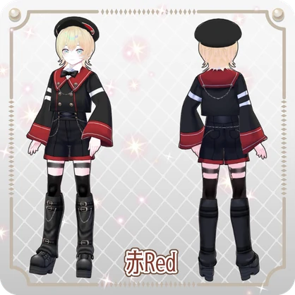 【vroidVRMキャラモデル】イルーク6色Iruuk 6 Colors