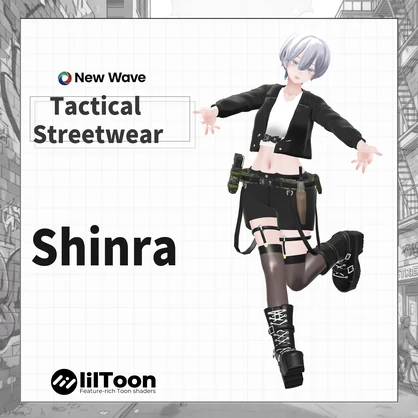 Tactical Streetwear【6アバター対応】