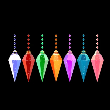 VRC想定モデル『Crystal Earring』