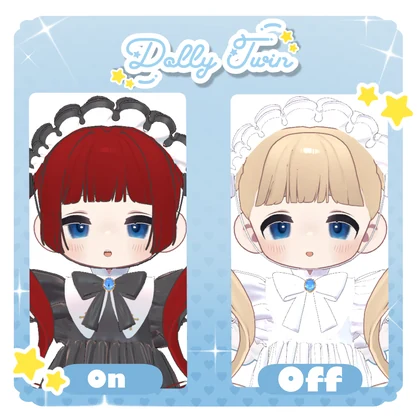 【まめふれんず対応】Dolly twin