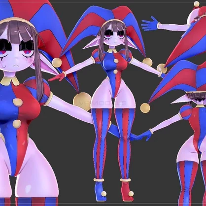 Pomni 3d VRC