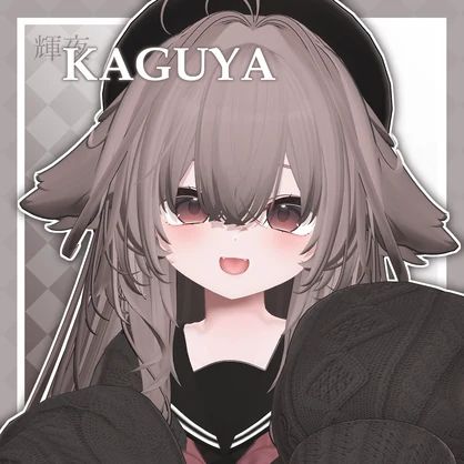 九尾オリジナル3Dモデル「輝夜」-kaguya-