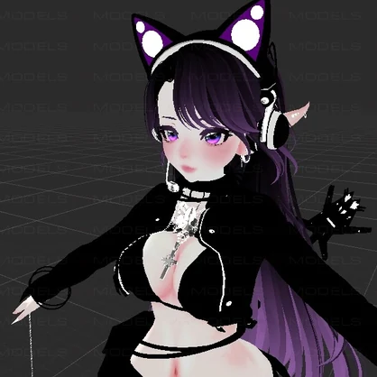 Purple Neko