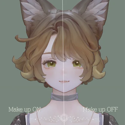 【Marycia專用】ほわキラメイク Softglow Makeup | (PNG/PSD)