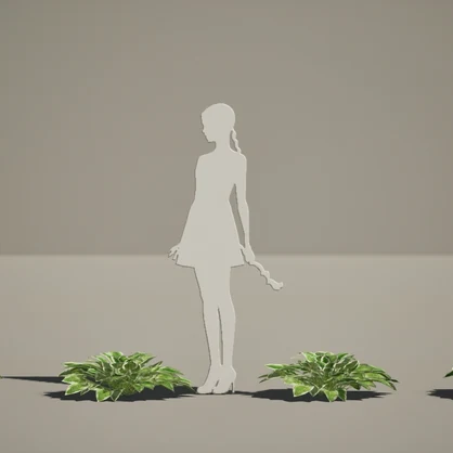 Street garden in Japanシリーズ, 4 ギボウシ