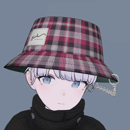 【VRCHAT想定3Dモデル】ModeBucket【バケットハット】 #KoiWasLie