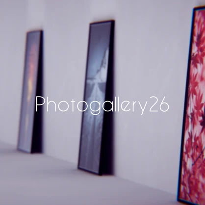【VRChat想定】PhotoGallery26【ワールドアセット】