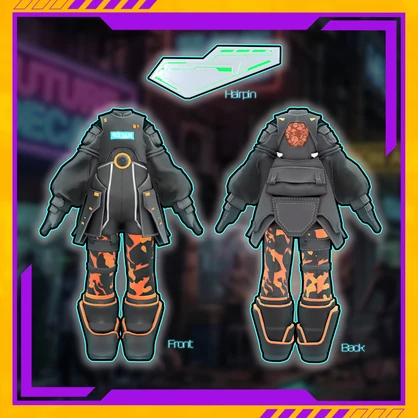【キプフェル】CYBERPUNK SUIT - サイバーパンクスーツ -【まめふれんず】