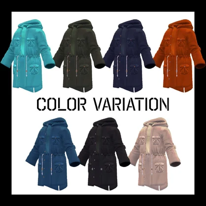 Safari Taste Coat -サファリテイストコート-【複数アバター対応】
