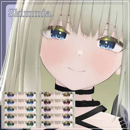 【32アバター対応】DawningEye【10色＋オッドアイ10パターン】