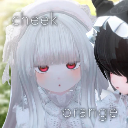 白雪天使＆灰羽悪魔　チーク・アイテクスチャ