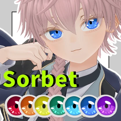 【Eye Texture】Sorbet【アンドリュー/Andrew専用】 - Créme Noir